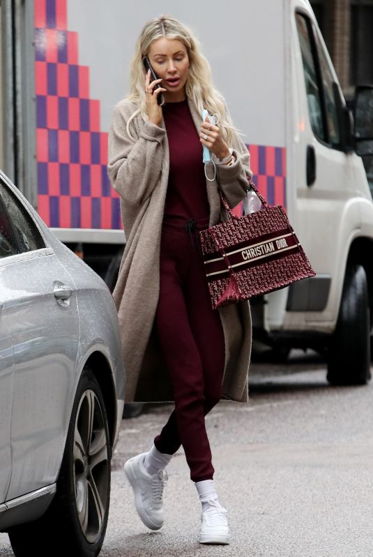 OLIVIA ATTWOOD Out and About in London 10/02/2020