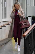 OLIVIA ATTWOOD Out and About in London 10/02/2020