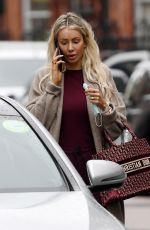 OLIVIA ATTWOOD Out and About in London 10/02/2020