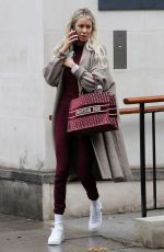 OLIVIA ATTWOOD Out and About in London 10/02/2020