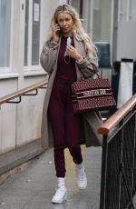 OLIVIA ATTWOOD Out and About in London 10/02/2020