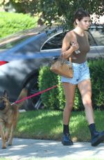 OLIVIA JADE Out with Her Dog in Los Angeles 10/07/2020