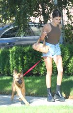 OLIVIA JADE Out with Her Dog in Los Angeles 10/07/2020