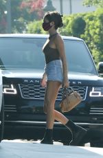 OLIVIA JADE Out with Her Dog in Los Angeles 10/07/2020