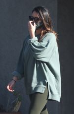 OLIVIA MUNN Arrives at a Gym in Los Angeles 10/28/2020