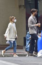 OLIVIA PALERMO Out with Her Dog in New York 10/10/2020
