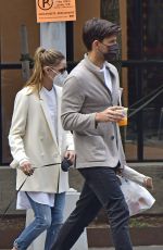 OLIVIA PALERMO Out with Her Dog in New York 10/10/2020