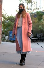 OLIVIA PALERMO Out with Her Dog in New York 10/14/2020