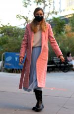 OLIVIA PALERMO Out with Her Dog in New York 10/14/2020