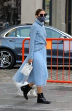 OLIVIA PALERMO Out with Her Dog in New York 10/24/2020