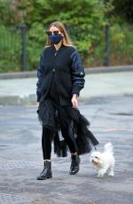 olivia palermo oUT WITH Mr. Butler in New York 10/20/2020
