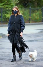 olivia palermo oUT WITH Mr. Butler in New York 10/20/2020