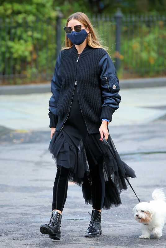 OLIVIA PALERMO Out with  Mr. Butler in New York 10/20/2020