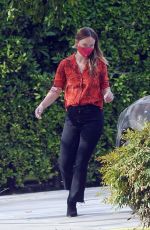 OLIVIA WILDE Out and About in Los Angeles 10/08/2020