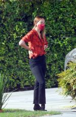 OLIVIA WILDE Out and About in Los Angeles 10/08/2020