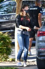 OLIVIA WILDE Out and About in Los Angeles 10/15/2020