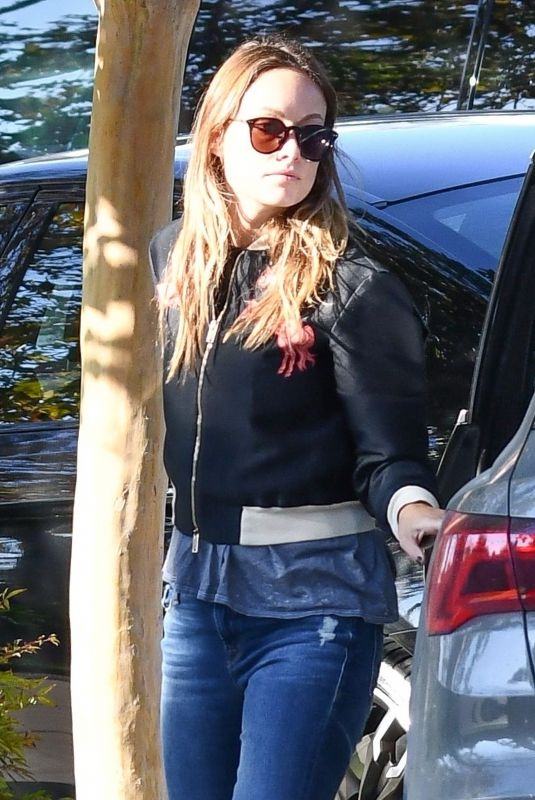 OLIVIA WILDE Out and About in Los Angeles 10/15/2020