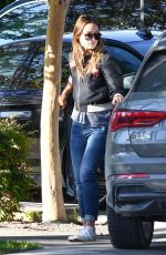 OLIVIA WILDE Out and About in Los Angeles 10/15/2020