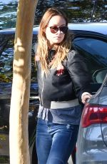 OLIVIA WILDE Out and About in Los Angeles 10/15/2020