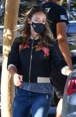 OLIVIA WILDE Out and About in Los Angeles 10/15/2020