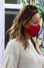 OLIVIA WILDE Out and About in Los Angeles 10/22/2020