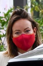 OLIVIA WILDE Out and About in Los Angeles 10/22/2020