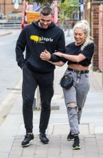 PAIGE TURLEY Arrives at a Recording Studio in London 10/09/2020