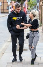 PAIGE TURLEY Arrives at a Recording Studio in London 10/09/2020