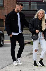 PAIGE TURLEY Leaves Dakota Hotel in Manchester 10/02/2020