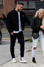 PAIGE TURLEY Leaves Dakota Hotel in Manchester 10/02/2020