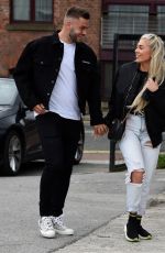 PAIGE TURLEY Leaves Dakota Hotel in Manchester 10/02/2020