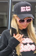 PARIS HILTON and Carter Reum at LAX Airport in Los Angeles 10/22/2020
