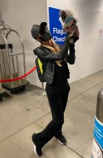 PARIS HILTON at LAX Airport in Los Angeles 10/29/2020