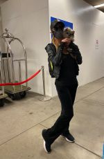 PARIS HILTON at LAX Airport in Los Angeles 10/29/2020