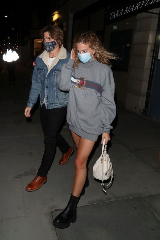 PIXIE LOTT at Taka Restaurant in London 10/06/2020