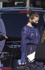 POM KLEMTIEFF and HAYLEY ATWELL at Termini Station in Rome 10/19/2020