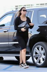 Pregnant APRIL LOVE GEARY Out in Santa Monica 10/27/2020