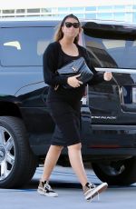 Pregnant APRIL LOVE GEARY Out in Santa Monica 10/27/2020