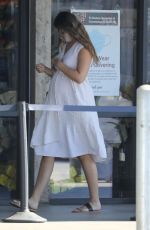 Pregnant APRIL LOVE GEARY Out Shopping in Malibu 10/30/2020