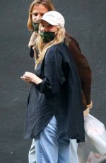 Pregnant ELSA HOSK and Tom Daly Out in New York 10/14/2020