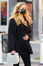 Pregnant ELSA HOSK Out in New York 09/30/2020