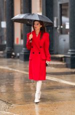 Pregnant EMILY RATAJKOWSKI Out for Lunch in New York 10/29/2020