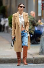 Pregnant EMILY RATAJKOWSKI Out in New York 10/27/2020