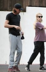 Pregnant EMMA ROBERTS and Garrett Hedlund Out in Los Angeles 10/11/2020