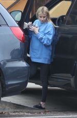 Pregnant EMMA ROBERTS Arrives at Her Home in Los Feliz 10/22/2020