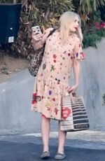 Pregnant EMMA ROBERTS at a Photoshoot in Los Angeles 10/07/2020