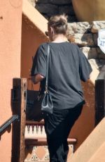 Pregnant EMMA ROBERTS Leaves Alfred Coffee in Los Angeles 10/02/2020