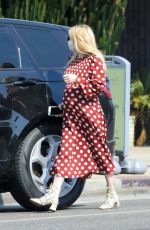Pregnant EMMA ROBERTS Out and About in Los Angeles 10/20/2020