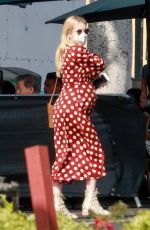 Pregnant EMMA ROBERTS Out and About in Los Angeles 10/20/2020