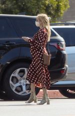 Pregnant EMMA ROBERTS Out and About in Los Angeles 10/20/2020